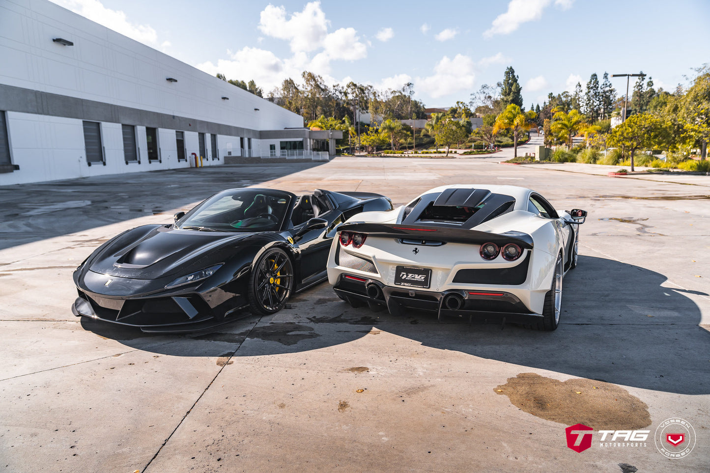 Vossen NF10 Wheel Set for Ferrari F8 - 21 Inch