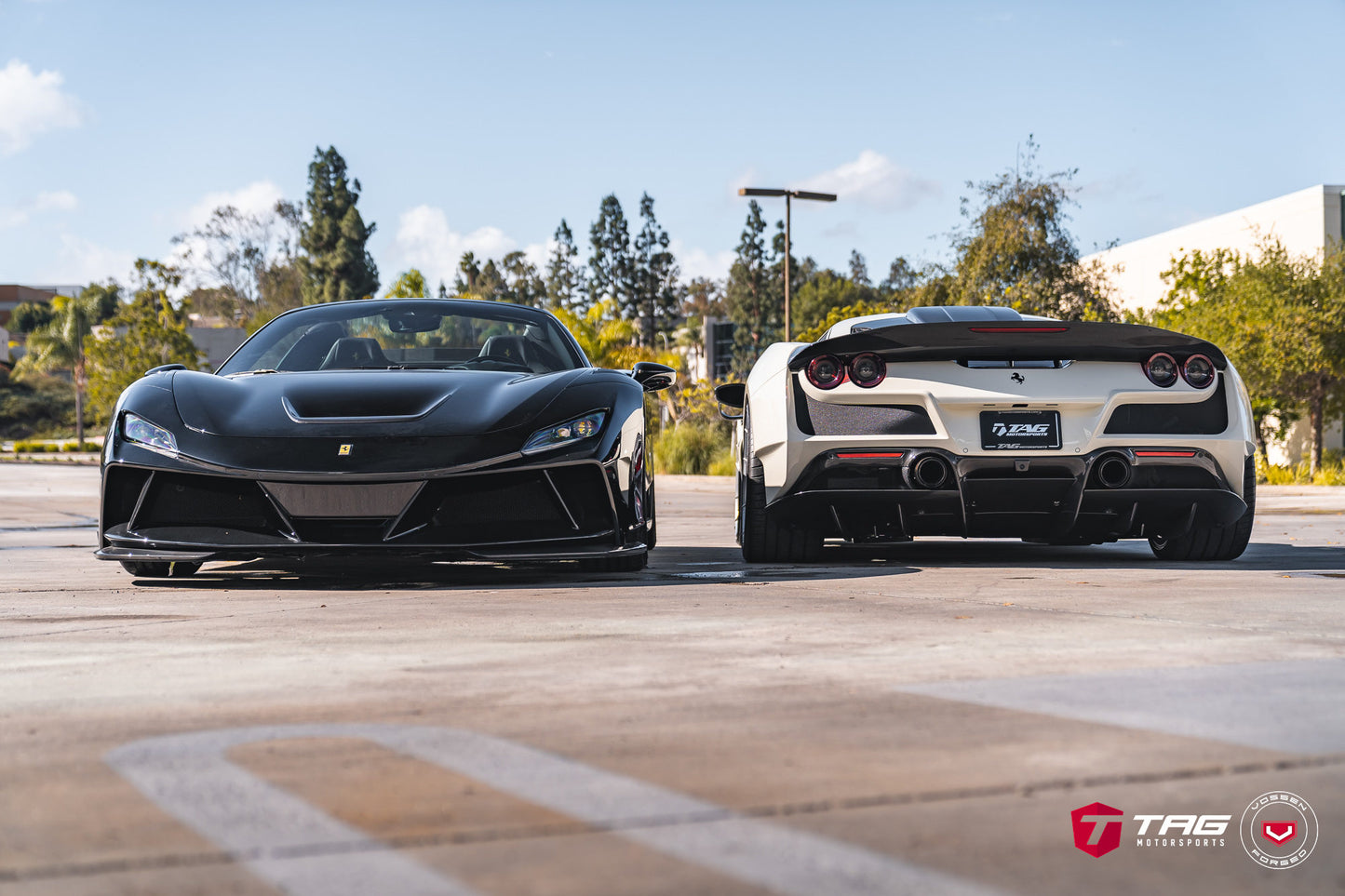 Vossen NF10 Wheel Set for Ferrari F8 - 21 Inch