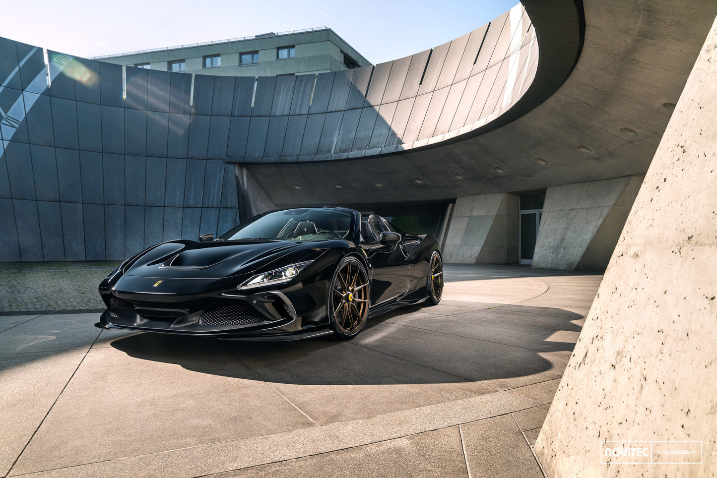 Vossen NF10 Wheel Set for Ferrari F8 - 21 Inch - Gloss Bronze