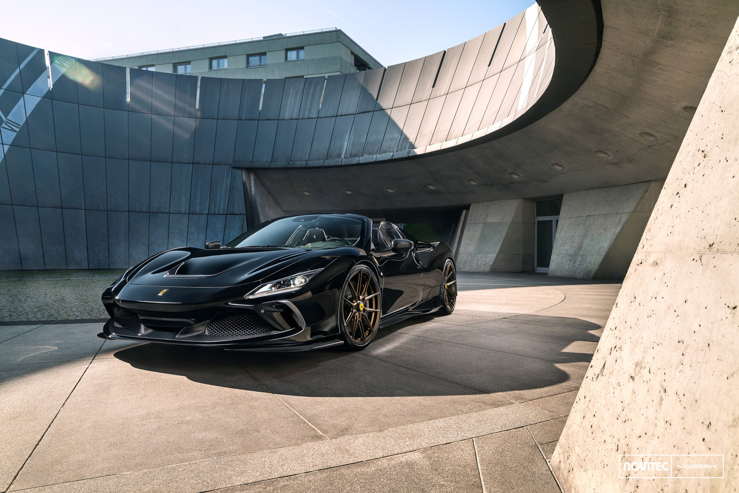 Vossen NF10 Wheel Set for Ferrari F8 - 21 Inch - Gloss Bronze