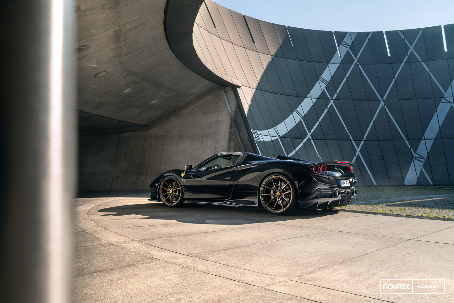 Vossen NF10 Wheel Set for Ferrari F8 - 21 Inch - Gloss Bronze
