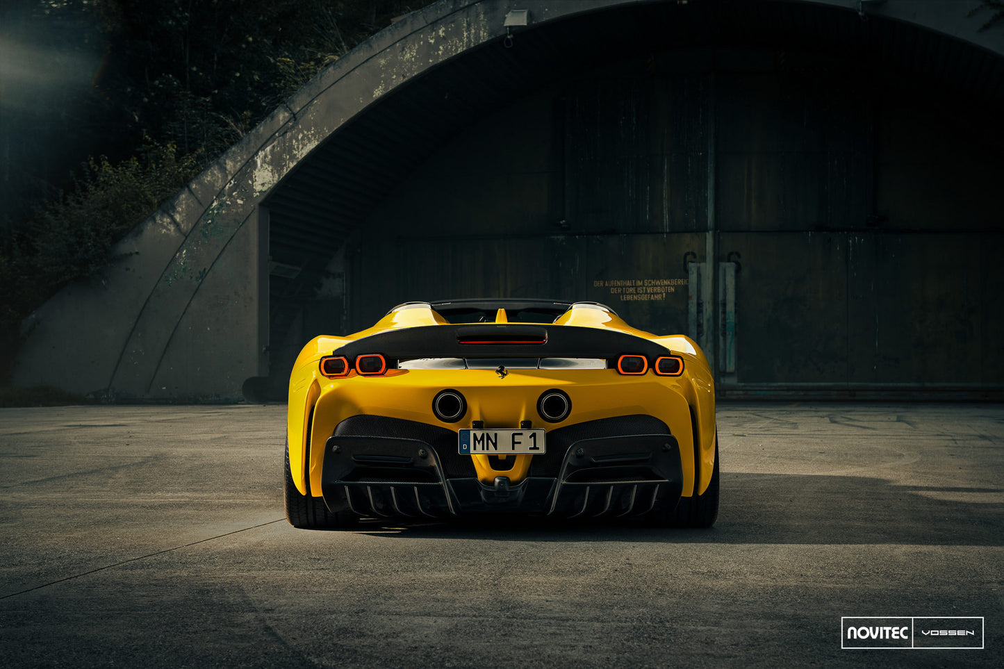 Vossen NF10 Wheel Set for Ferrari SF90 - Gloss Black