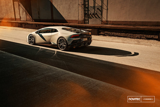 Vossen NL4 Wheel Set for Lamborghini Huracan - 20 Inch - Dark Smoke