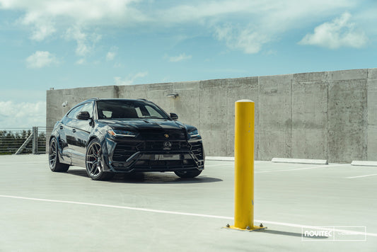 Vossen EVO-4R Wheel Set for Lamborghini Urus - 23 Inch - Dark Smoke