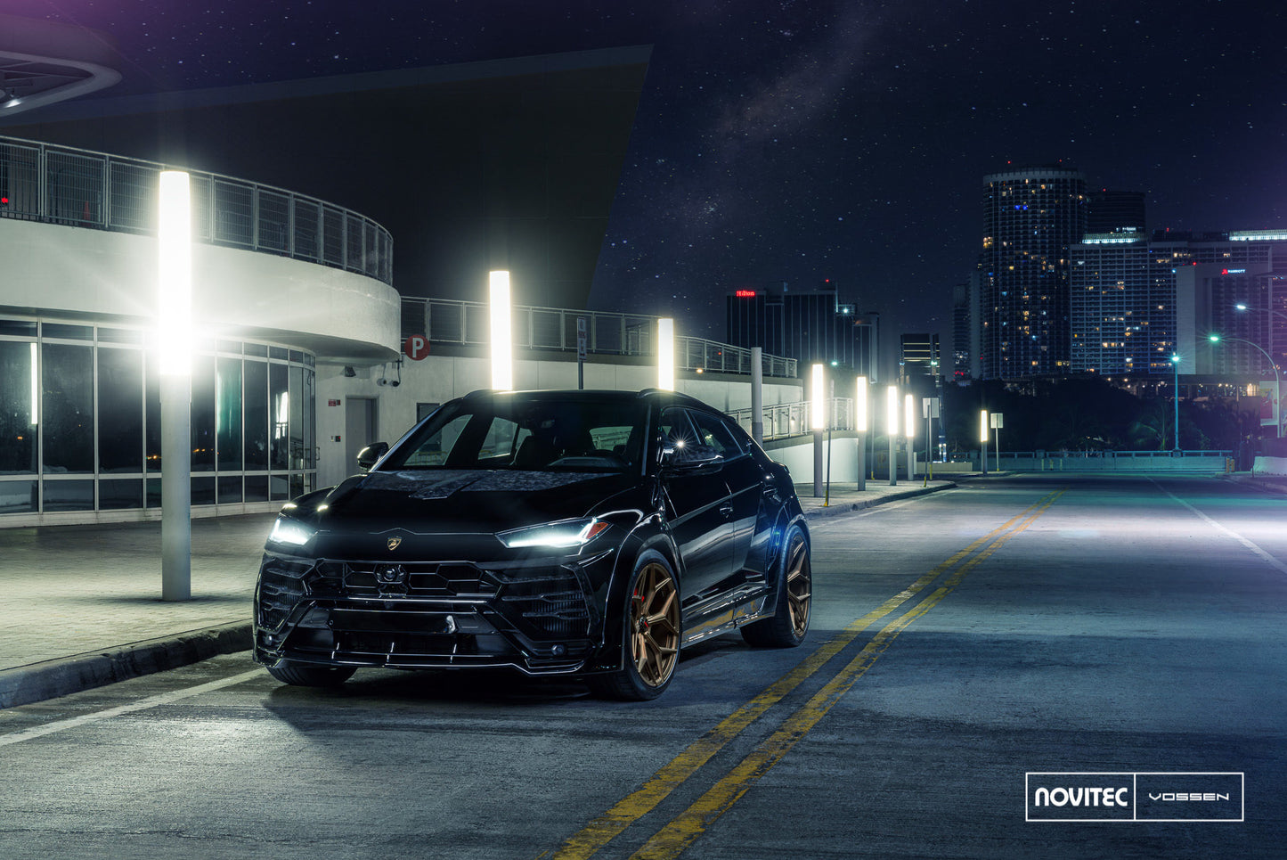 Vossen NL4 Wheel Set for Lamborghini Urus - 23 Inch - Bronzino