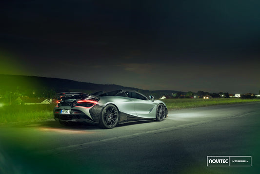 Vossen MC3 Wheel Set for McLaren 720S - 20 Inch - Midnight Smoke