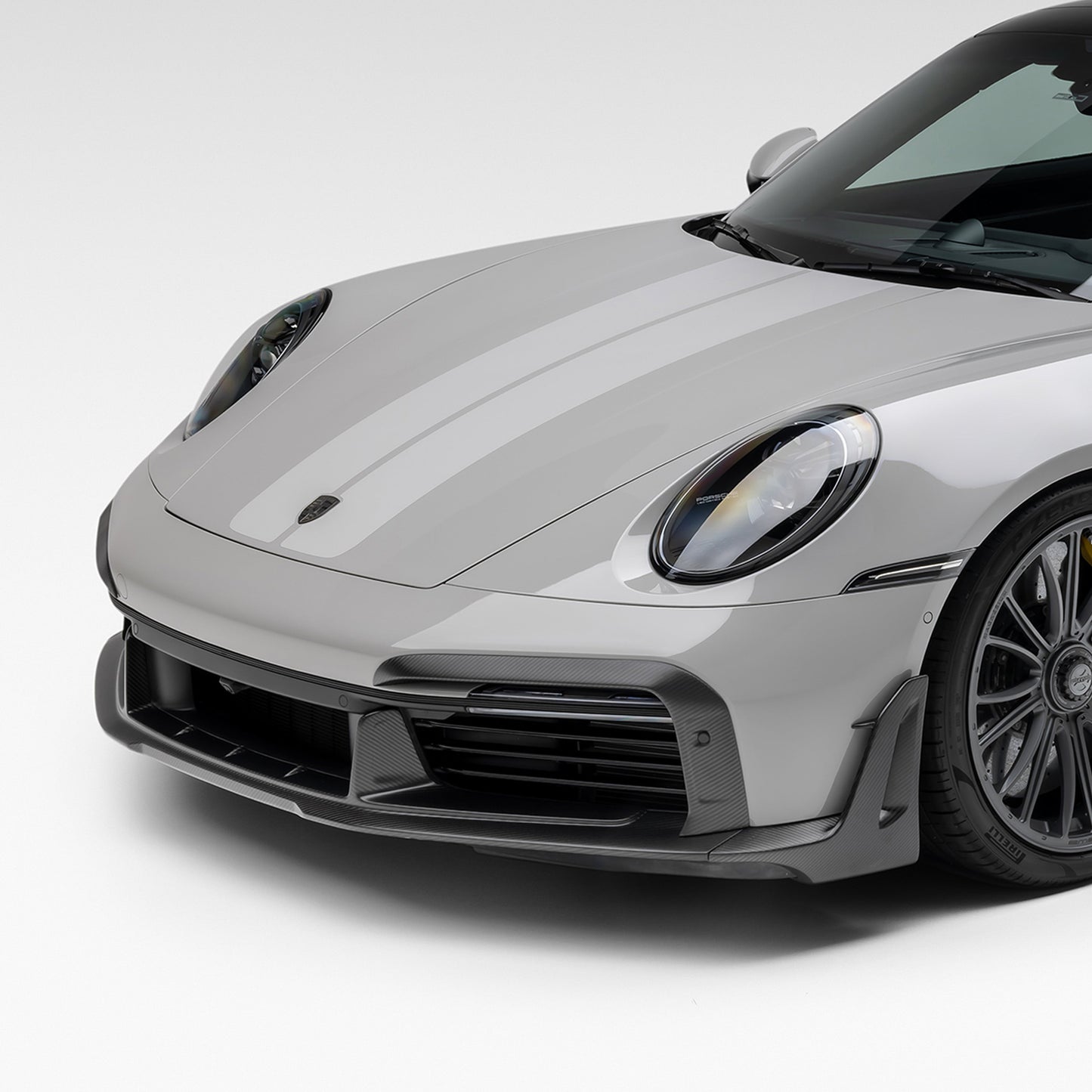 Vorsteiner Porsche 992 Turbo S Aero Front Spoiler Winglets