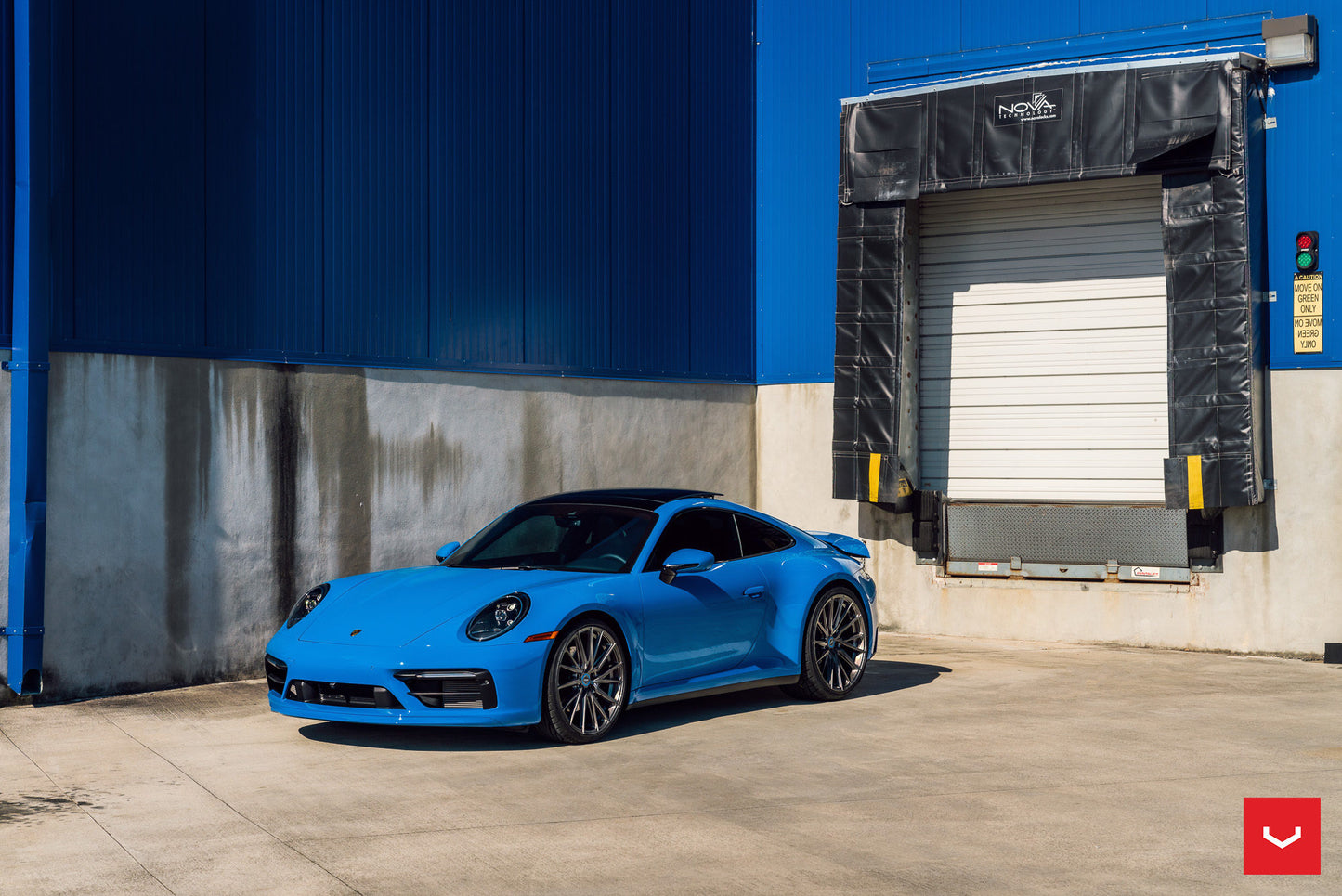 Vossen HF-4T Wheel Set for Porsche 911 - Anthracite