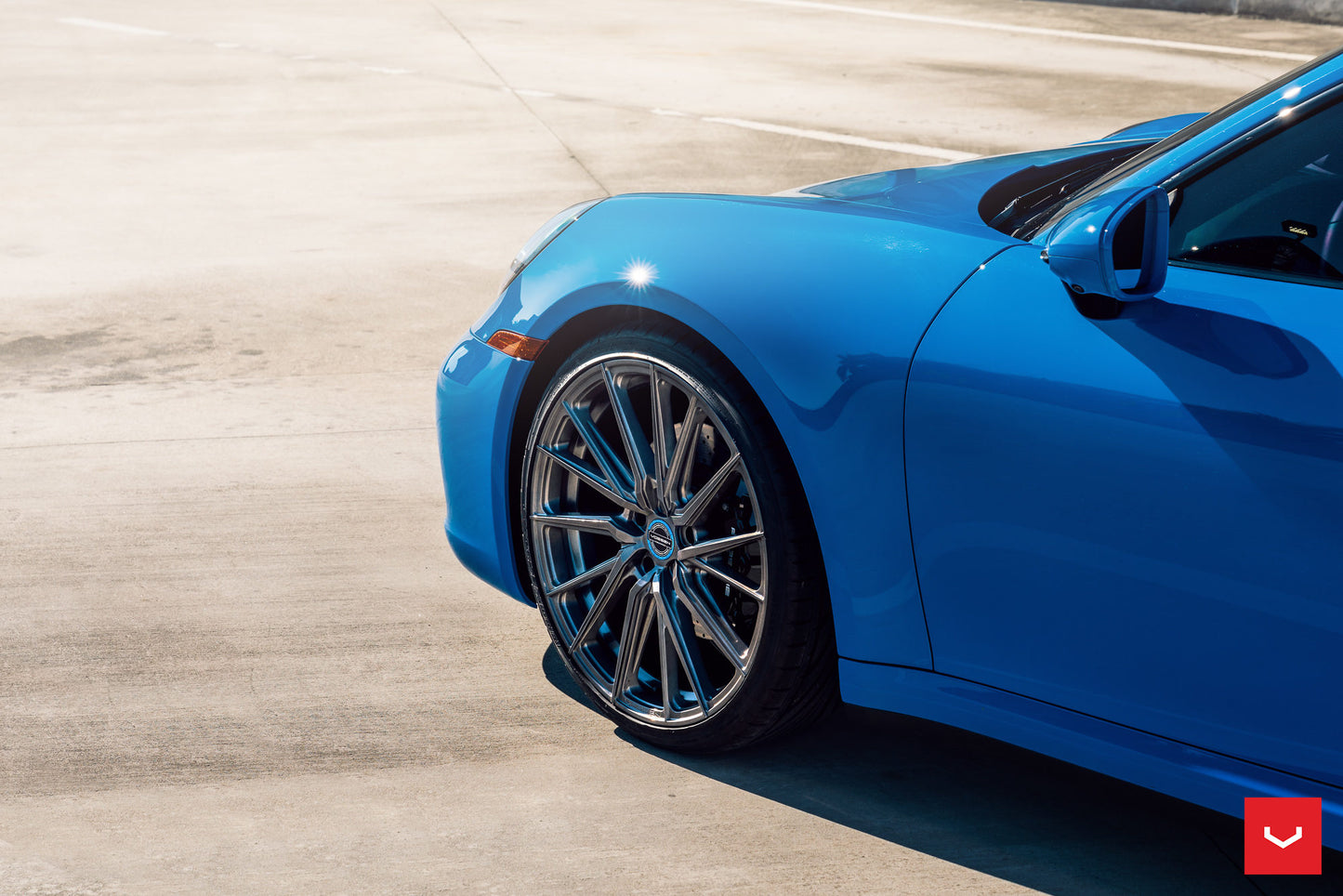 Vossen HF-4T Wheel Set for Porsche 911 - Anthracite