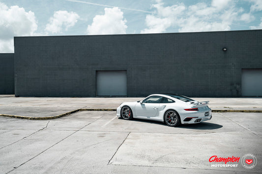 Vossen RS74 Wheel Set for Porsche 911 - 20 Inch - Dark Smoke