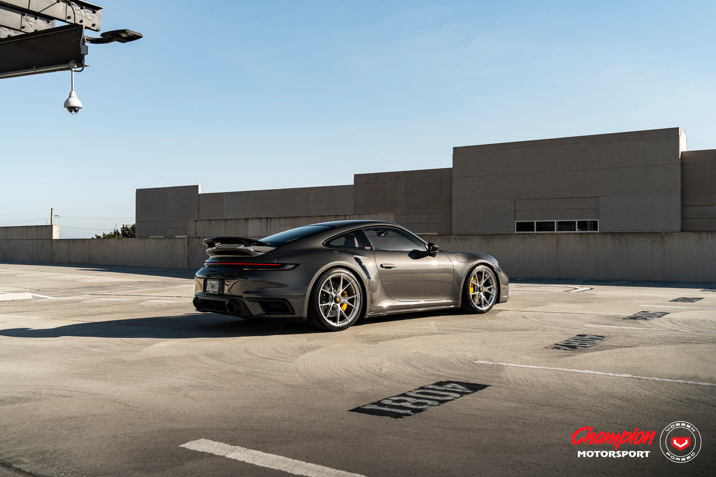 Vossen RS74 Wheel Set for Porsche 911 - 20 Inch - Gloss Clear