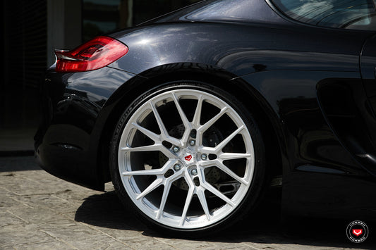 Vossen M-X3 Wheel Set for Porsche 718 Boxster/Cayman - 21 Inch - Gloss Clear