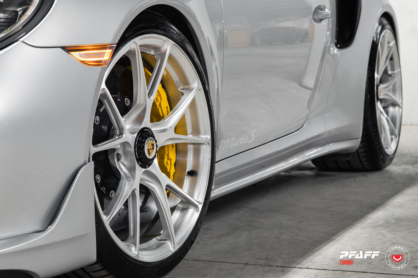 Vossen RS74 Wheel Set for Porsche 911 - 21 Inch - Gloss Clear