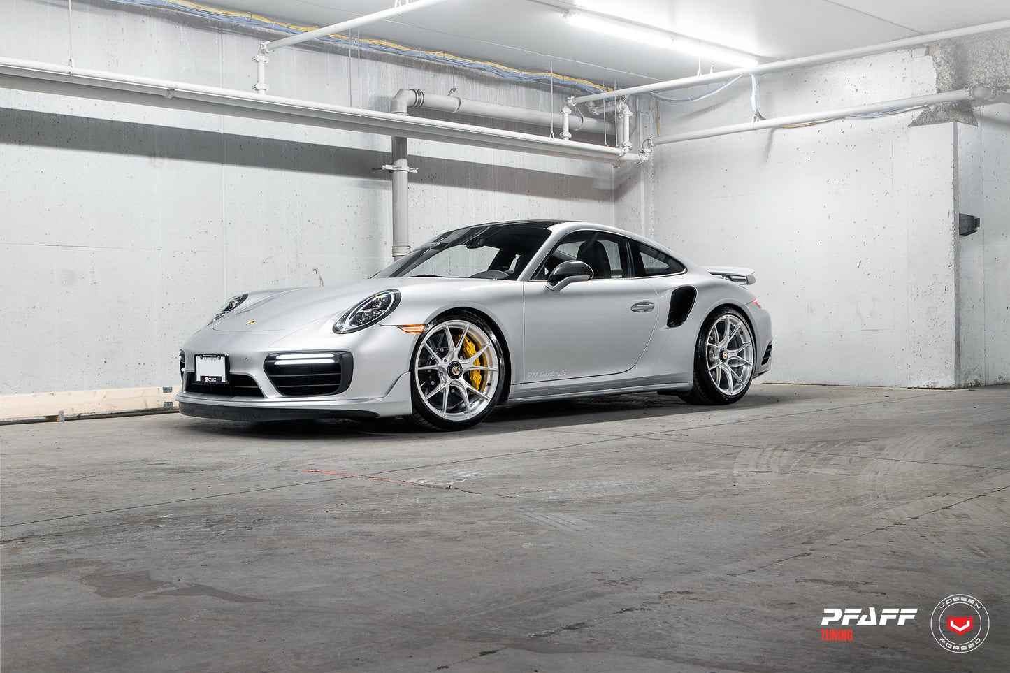 Vossen RS74 Wheel Set for Porsche 911 - 21 Inch - Gloss Clear