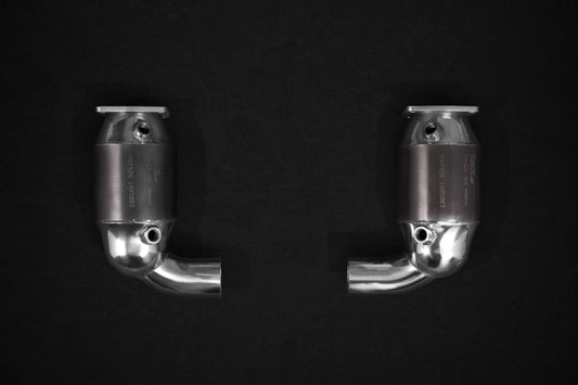 Capristo Porsche 991.1/2 Turbo/S - Cat Spare Pipes (for OEM/ECE)