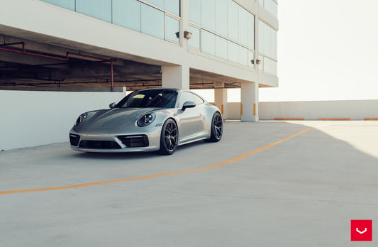 Vossen HF-5 Wheel Set for Porsche 911 - 20 Inch - Anthracite