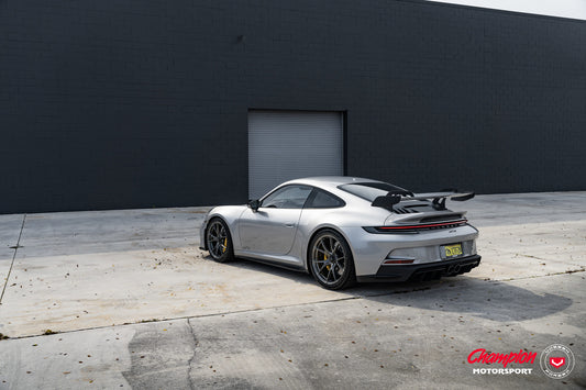 Vossen RS74 Wheel Set for Porsche 911 - Dark Smoke