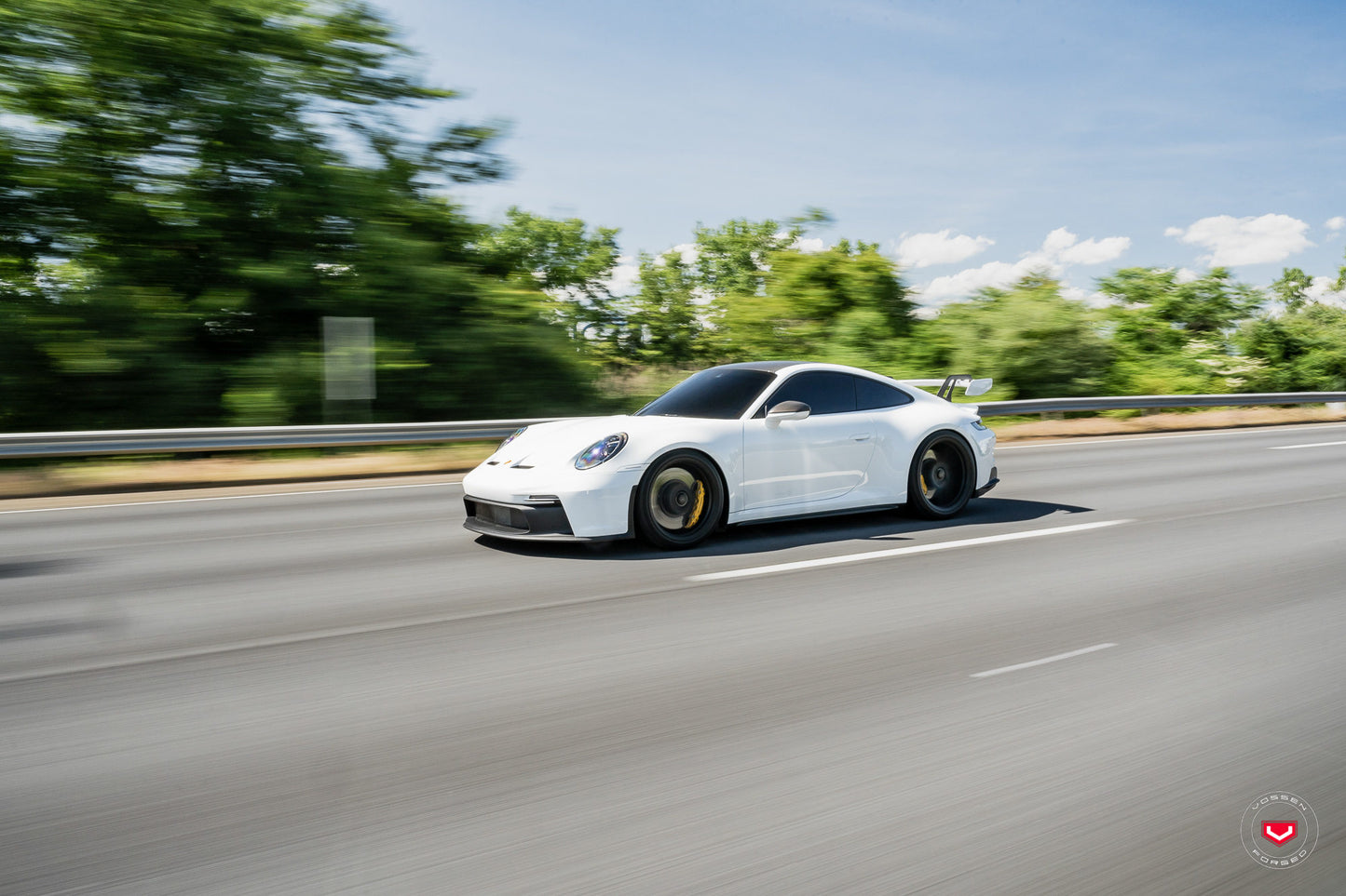 Vossen EVO-2 Wheel Set for Porsche 911 - 20 Inch - Satin Black