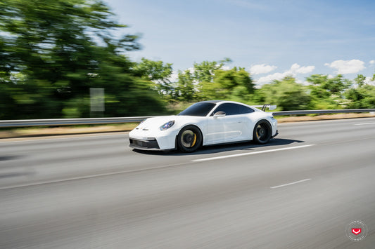 Vossen EVO-2 Wheel Set for Porsche 911 - 20 Inch - Satin Black