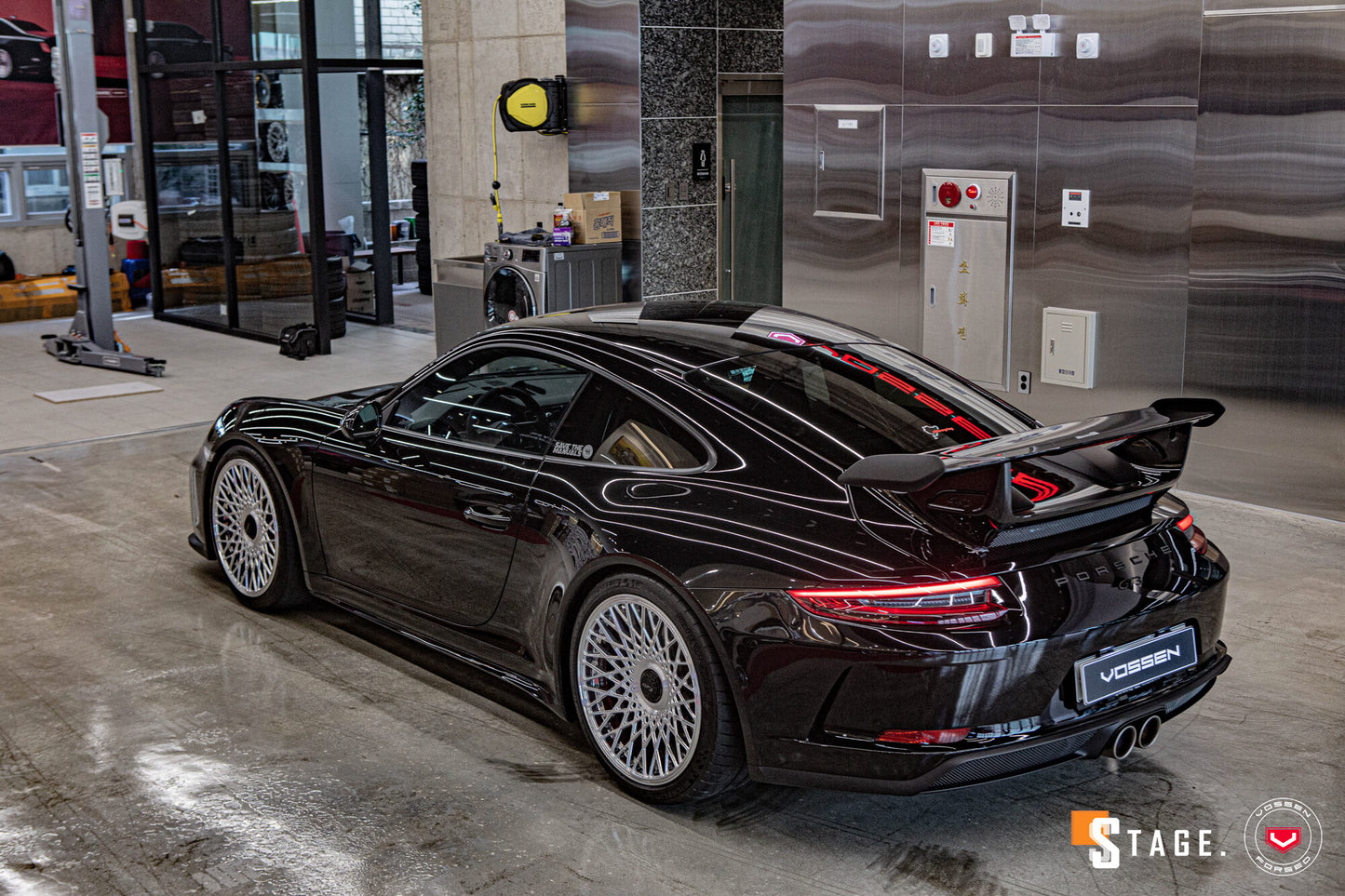 Vossen GEN-05 Wheel Set for Porsche 911 - Gloss Clear brushed