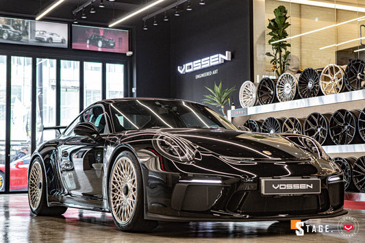Vossen GEN-05 Wheel Set for Porsche 911 - Gloss Clear brushed