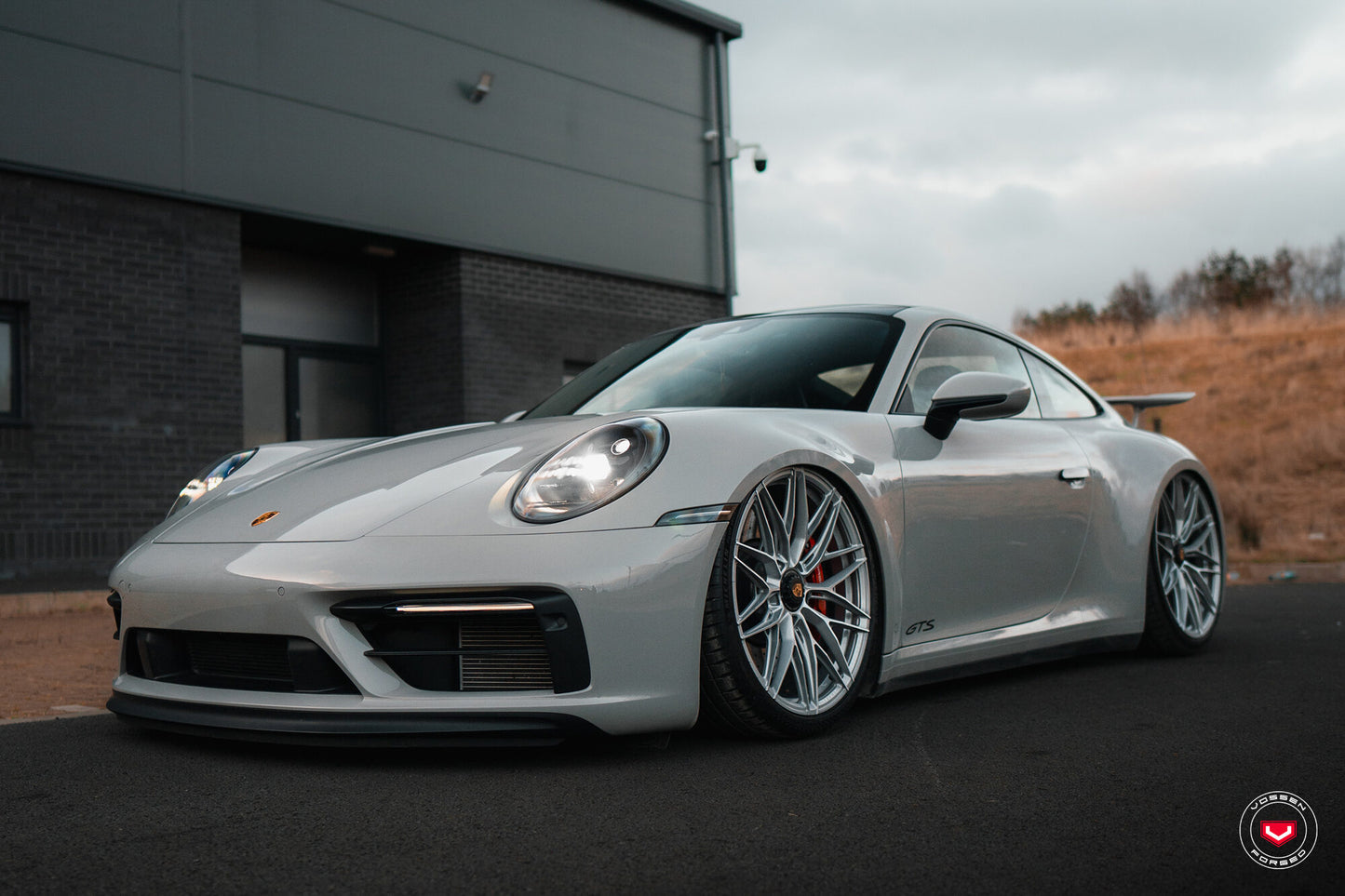 Vossen S21-02 Wheel Set for Porsche 911 - 21 Inch - Gloss Clear marbled