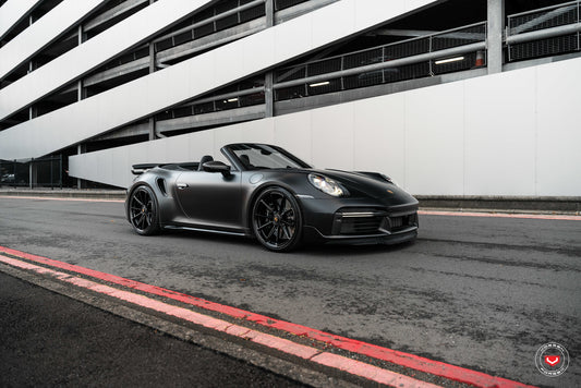 Vossen RS92 Wheel Set for Porsche 911 - 21 Inch - Gloss Black