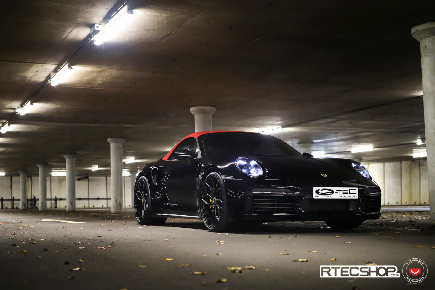 Vossen S17-01 Wheel Set for Porsche 911 - 21 Inch - Satin Black