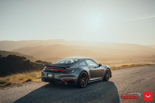 Vossen HF-5 Wheel Set for Porsche 911 - Anthracite