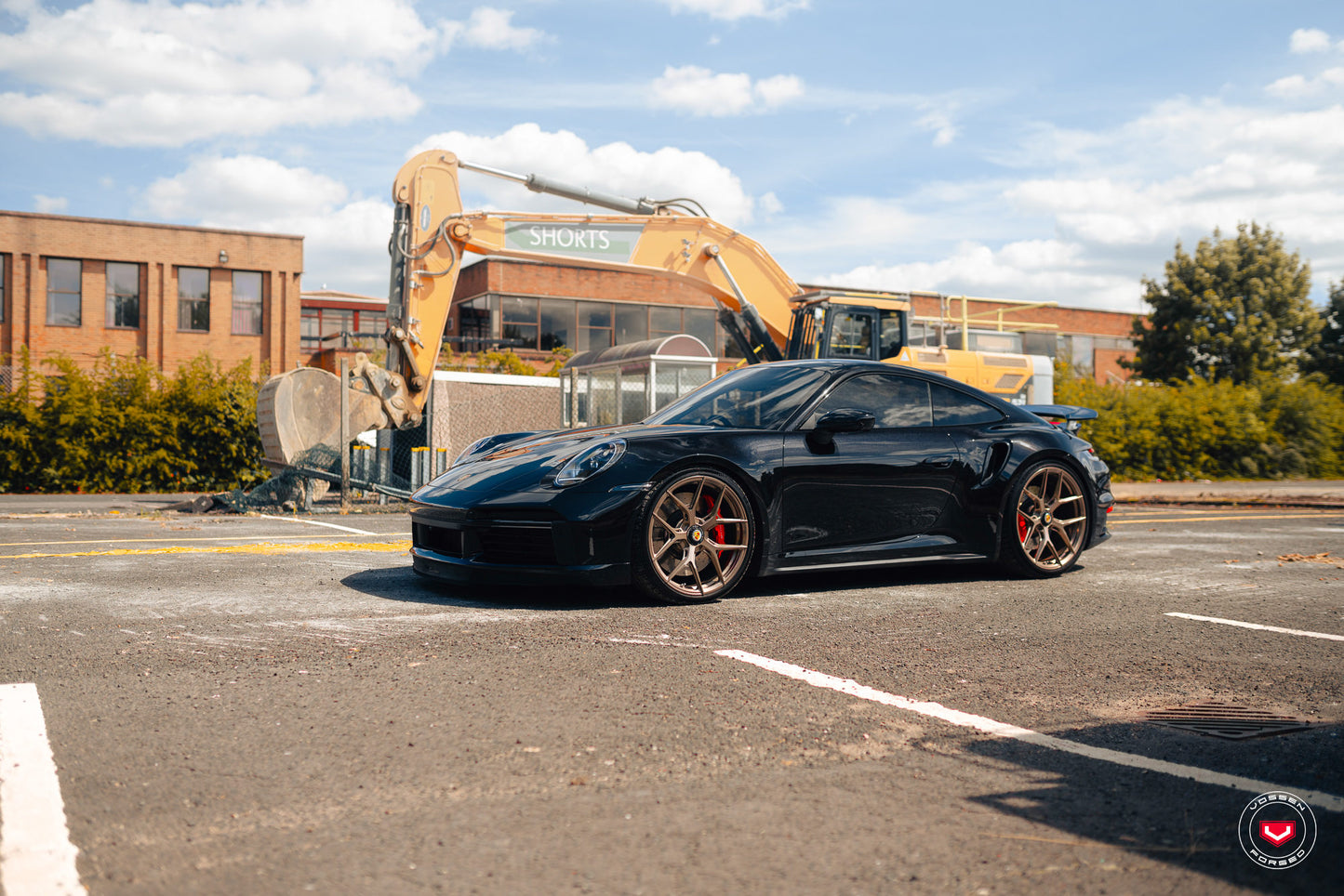 Vossen S21-01 Wheel Set for Porsche 911 - 21 Inch - Platinum