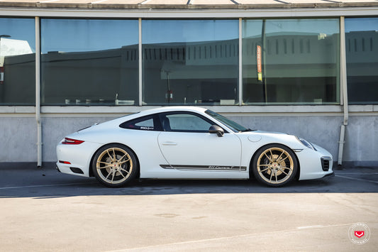 Vossen S17-06 Wheel Set for Porsche 911 - 20 Inch - Patina Gold