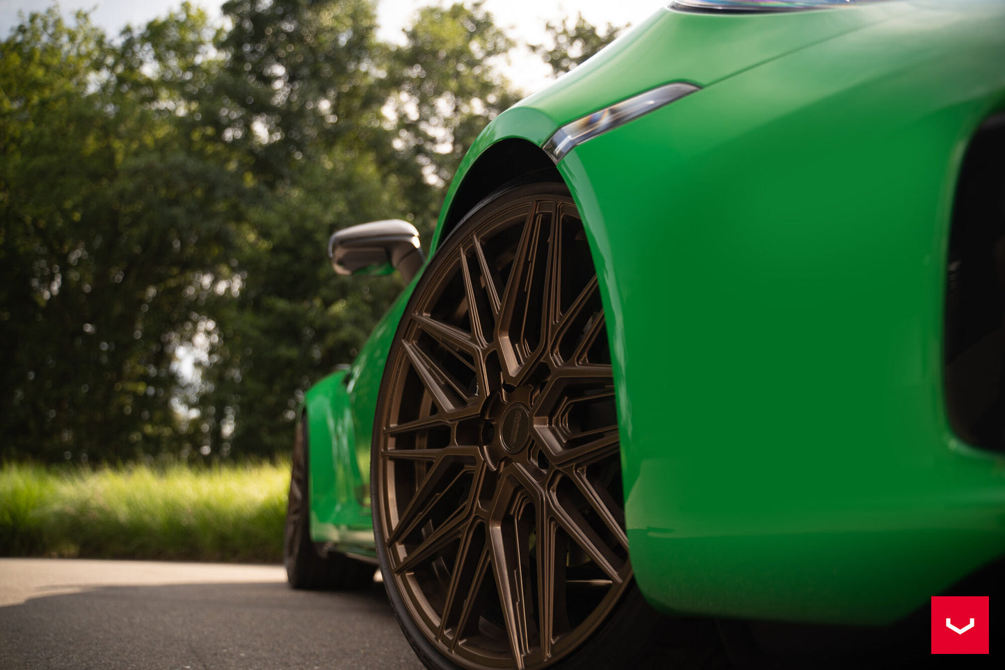 Vossen HF-7 Wheel Set for Porsche 911 - Satin Bronze