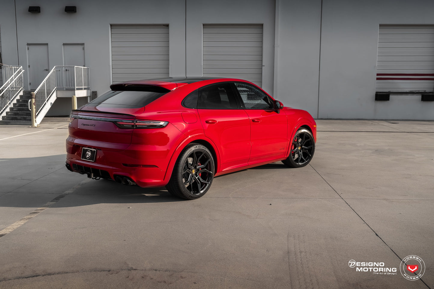 Vossen EVO-3 Wheel Set for Porsche Cayenne - Satin Black