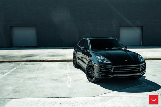 Vossen HF-3 Wheel Set for Porsche Cayenne - Satin Black