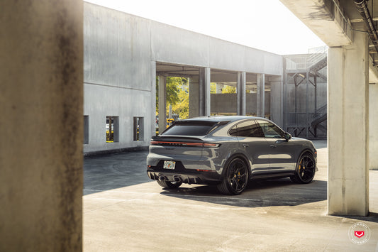Vossen EVO-3 Wheel Set for Porsche Cayenne - 22 Inch - Gloss Black