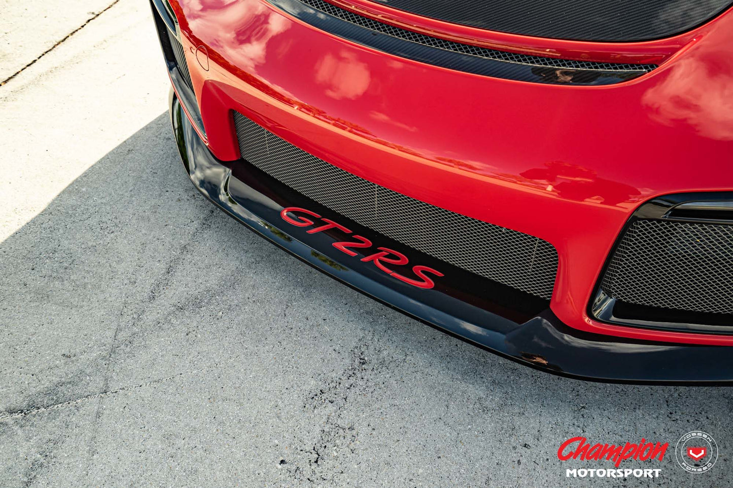 Vossen RS74 Wheel Set for Porsche 911 - 20 Inch - Patina Gold