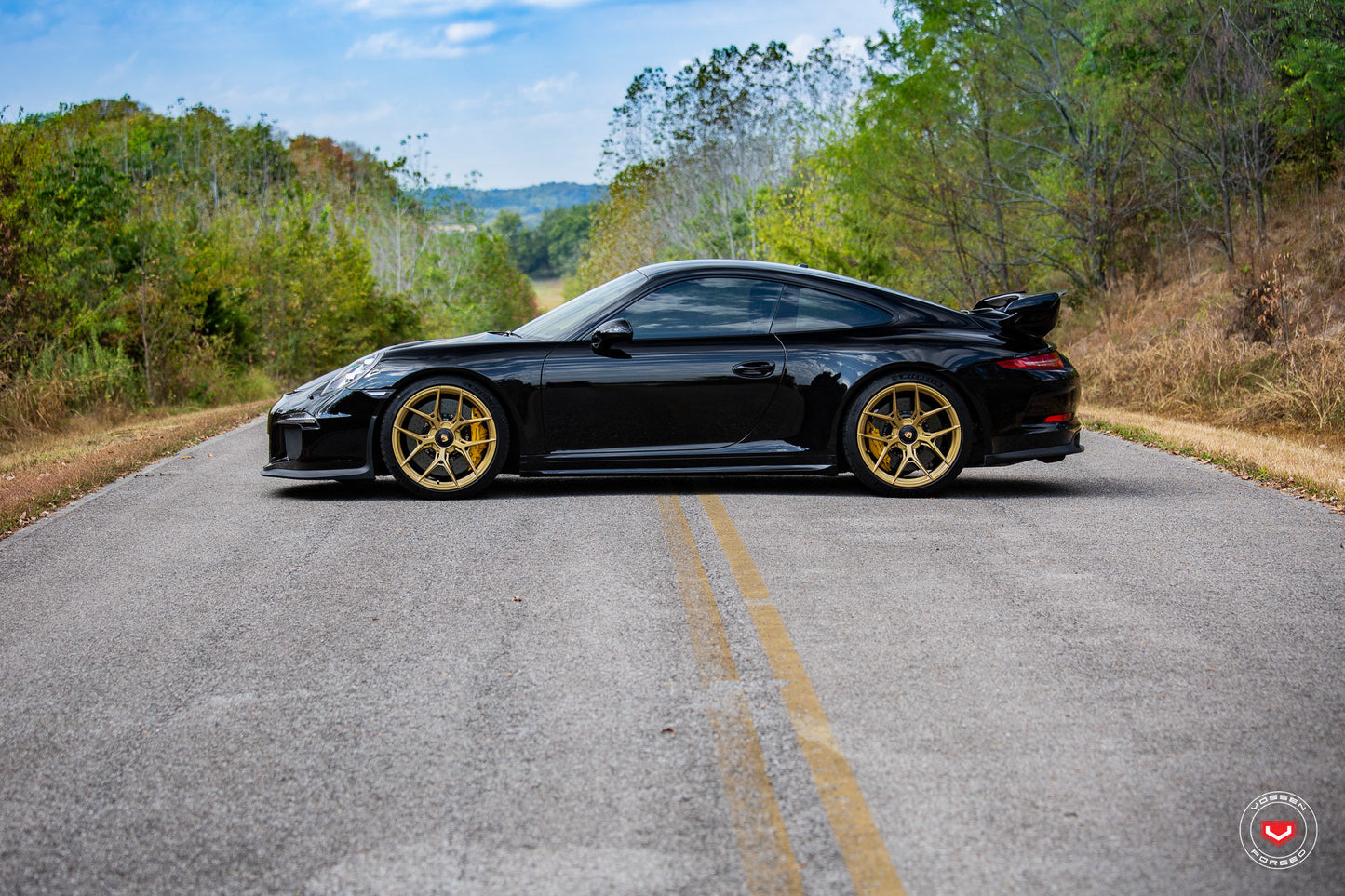 Vossen S21-01 Wheel Set for Porsche 911 - 20 Inch - Heritage Gold