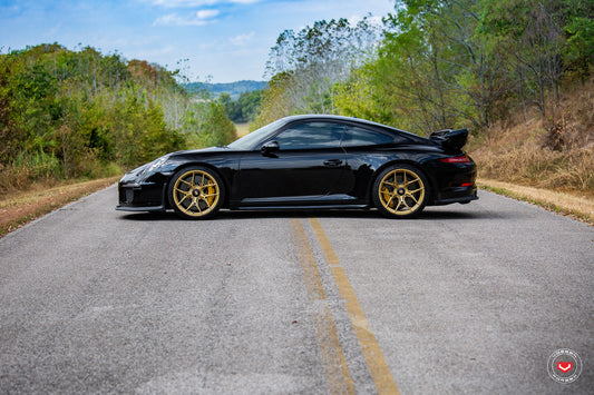 Vossen S21-01 Wheel Set for Porsche 911 - 20 Inch - Heritage Gold