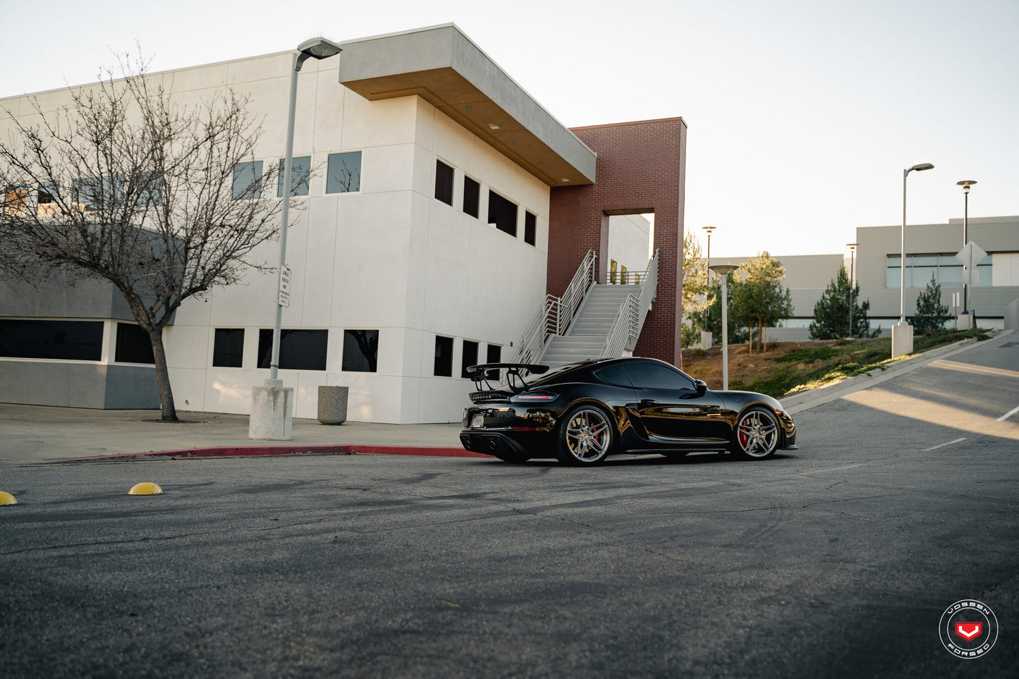 Vossen EVO-1 Wheel Set for Porsche 718 Boxster/Cayman - Light Smoke