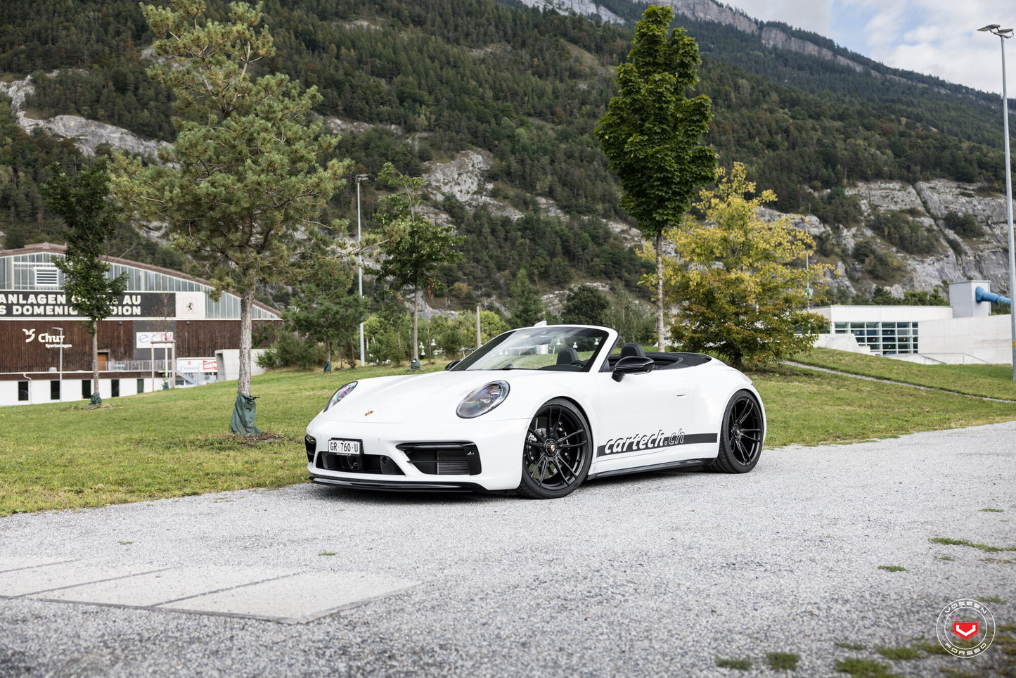 Vossen S17-06 Wheel Set for Porsche 911 - Satin Black