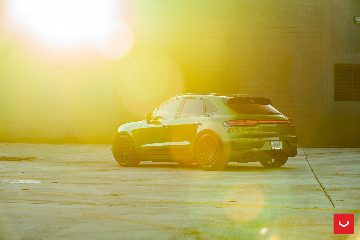 Vossen HF-4T Wheel Set for Porsche Macan - 22 Inch - Satin Black