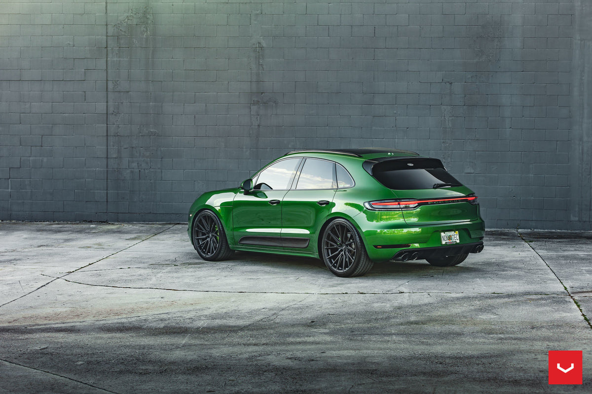 Vossen HF-4T Wheel Set for Porsche Macan - 22 Inch - Satin Black