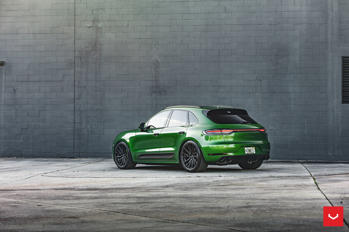 Vossen HF-4T Wheel Set for Porsche Macan - 22 Inch - Satin Black