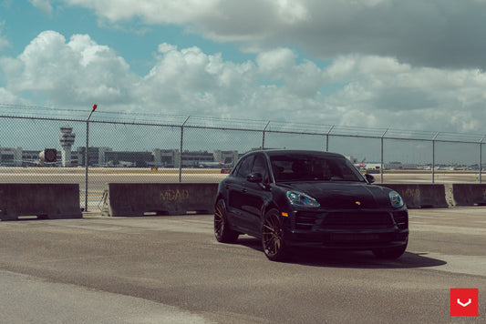 Vossen HF-4T Wheel Set for Porsche Macan - 22 Inch - Satin Bronze