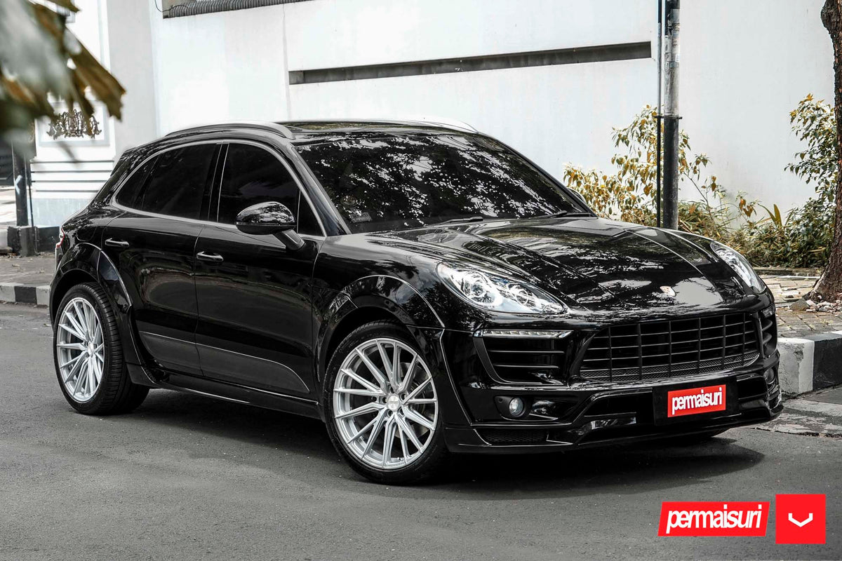 Vossen HF-4T Wheel Set for Porsche Macan - 21 Inch - Gloss Silver