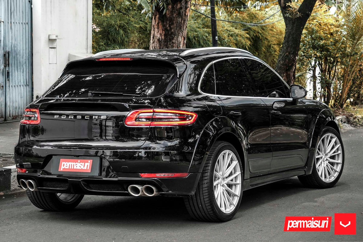 Vossen HF-4T Wheel Set for Porsche Macan - 21 Inch - Gloss Silver