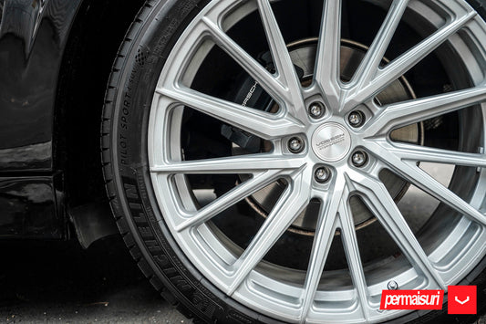 Vossen HF-4T Wheel Set for Porsche Macan - 21 Inch - Gloss Silver