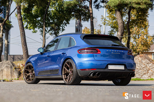 Vossen HF-5 Wheel Set for Porsche Macan - Satin Bronze
