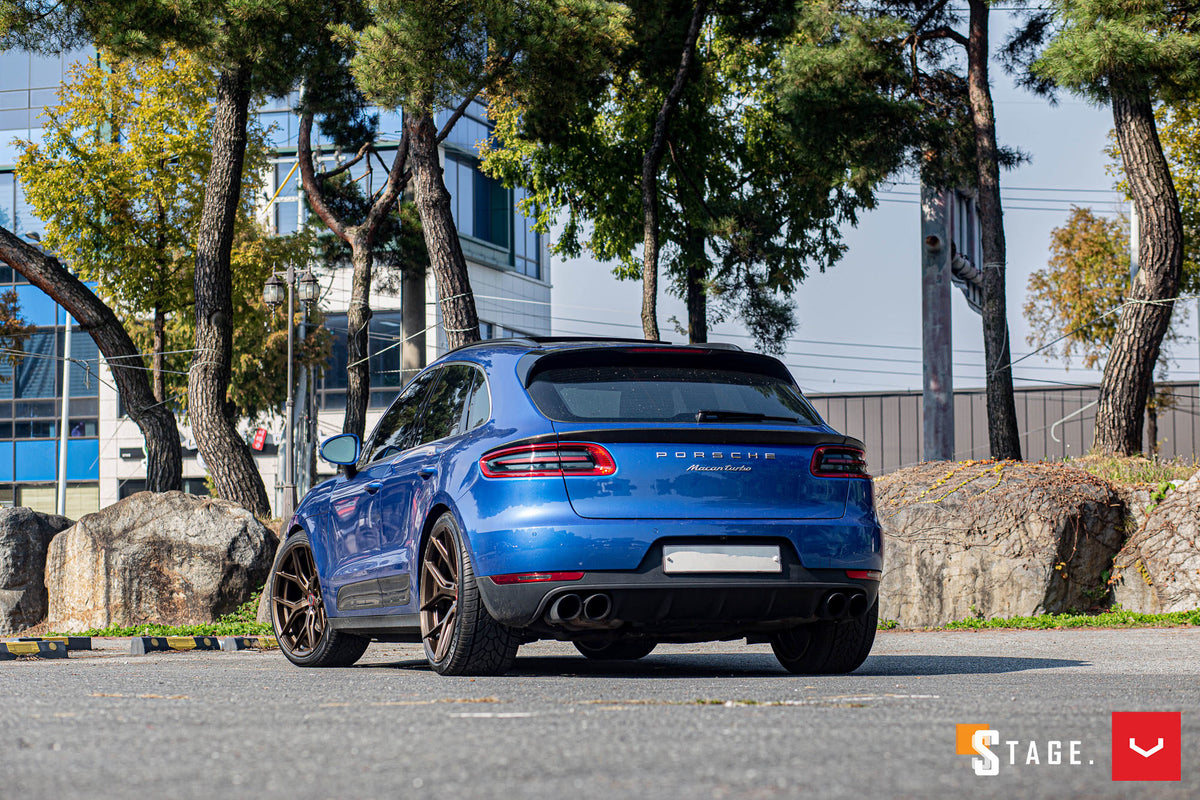 Vossen HF-5 Wheel Set for Porsche Macan - Satin Bronze