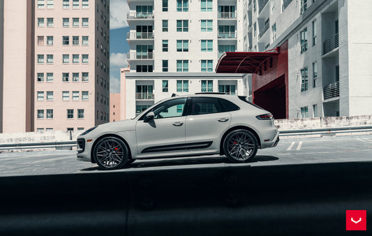 Vossen HF-7 Wheel Set for Porsche Macan - 22 Inch - Anthracite